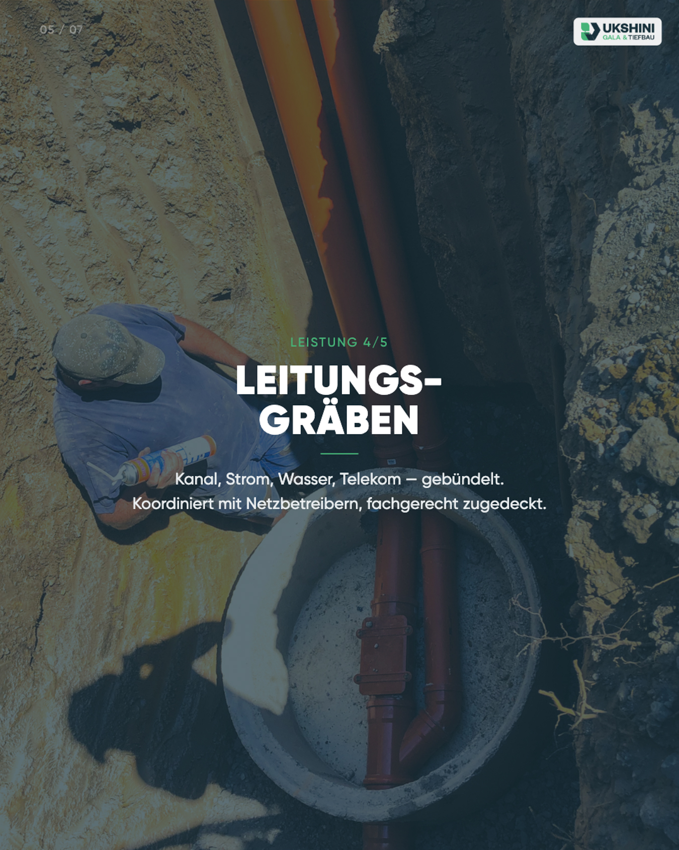 Leitungsgräben – UKSHINI Westerwald
