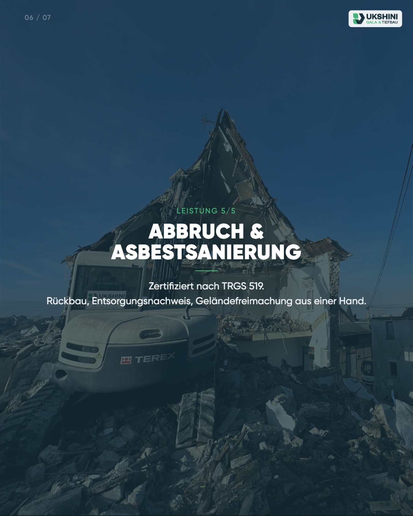 Abbruch & Asbestsanierung – UKSHINI Westerwald